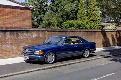 Lot 1989 Mercedes-Benz 500 SEC