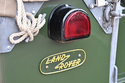 Lot 116 - 1950 Land Rover Series I 80"