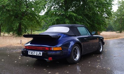 Lot 212 - 1989 Porsche 911 3.2 Convertible