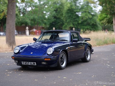 Lot 212 - 1989 Porsche 911 3.2 Convertible