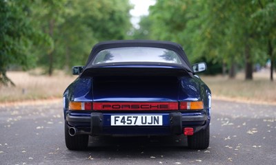 Lot 212 - 1989 Porsche 911 3.2 Convertible