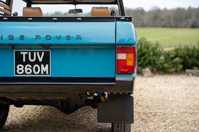 Lot 230 - 1973 Range Rover Convertible