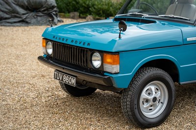 Lot 230 - 1973 Range Rover Convertible