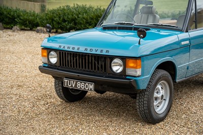 Lot 230 - 1973 Range Rover Convertible