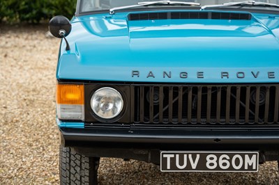Lot 230 - 1973 Range Rover Convertible
