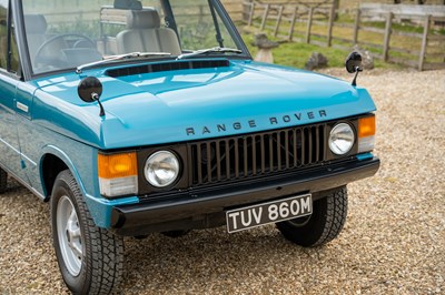 Lot 230 - 1973 Range Rover Convertible