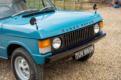 Lot 230 - 1973 Range Rover Convertible
