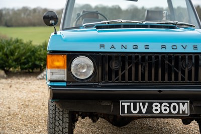 Lot 230 - 1973 Range Rover Convertible