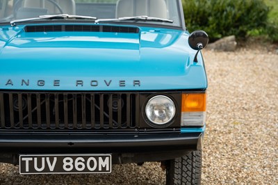 Lot 230 - 1973 Range Rover Convertible