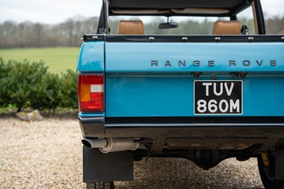 Lot 230 - 1973 Range Rover Convertible