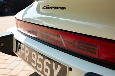 Lot 1983 Porsche 911 SC Cabriolet (3.0 litre)
