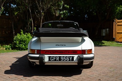 Lot 1983 Porsche 911 SC Cabriolet (3.0 litre)