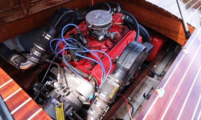 Lot 236 - Classic Style Wooden Speed Boat ‘Catch Me If You Can’