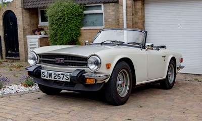 Lot 185 - 1977 Triumph TR6