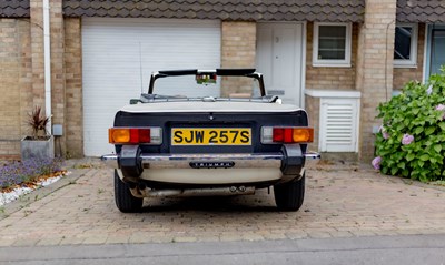 Lot 185 - 1977 Triumph TR6