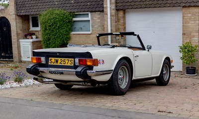 Lot 185 - 1977 Triumph TR6