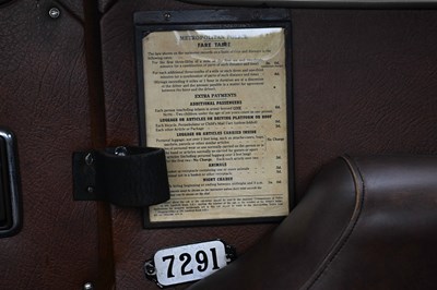 Lot 141 - 1957 Austin FX3 Taxi