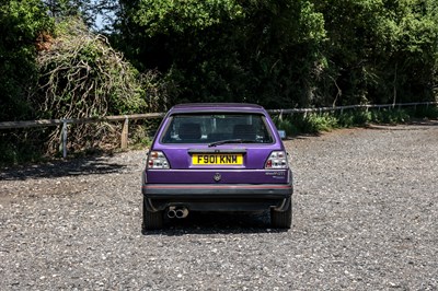Lot 259 - 1988 Volkswagen Golf GTi Mk. II ‘Restomod’