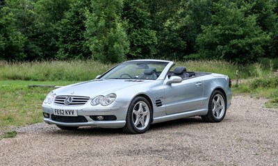 Lot 12 - 2002 Mercedes-Benz SL55 AMG