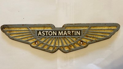 Lot 17 - Aston Martin sign