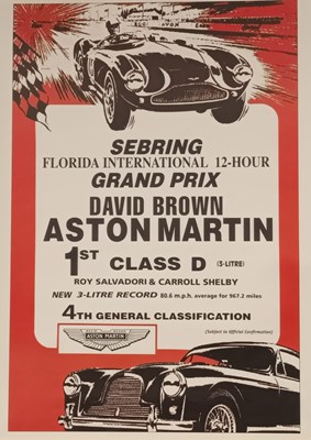 Lot 22 - Two Aston Martin Victory Posters
