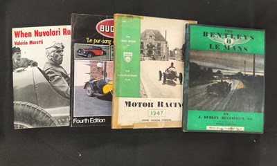 Lot 33 - Motoring Books and Programme Collection