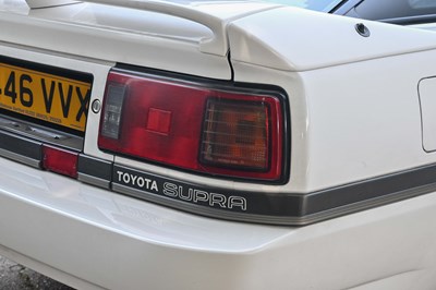 Lot 113 - 1989 Toyota Supra 3.0