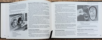 Lot Rolls-Royce Silver Shadow Owner's Handbook