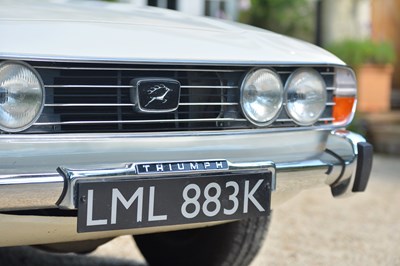 Lot 140 - 1972 Triumph Stag