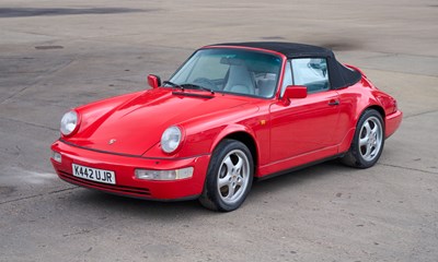 Lot 1992 Porsche 911/964 Carrera 4 Convertible