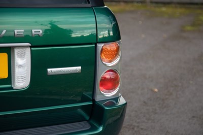 Lot 212 - 2005 Range Rover V8 Autobiography (4.4 litre)