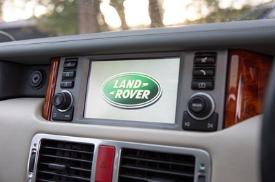 Lot 212 - 2005 Range Rover V8 Autobiography (4.4 litre)