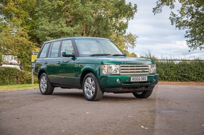 Lot 212 - 2005 Range Rover V8 Autobiography (4.4 litre)