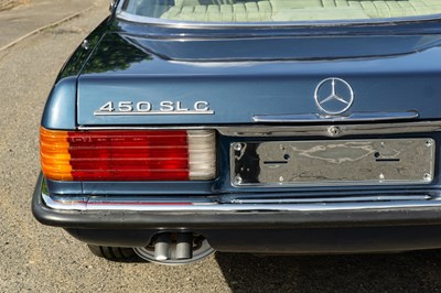 Lot 255 - 1979 Mercedes-Benz 450 SLC