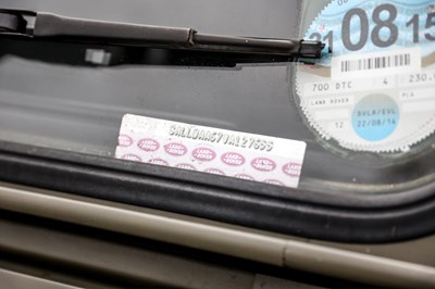 Lot 208 - 1998 Land Rover 90 Defender Wolf