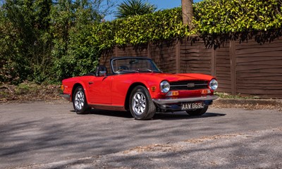 Lot 1972 Triumph TR6