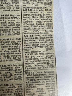 Lot 111 - 1992 Jaguar XJS V12