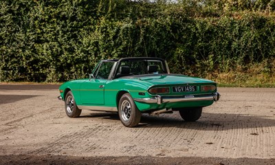 Lot 272 - 1977 Triumph Stag
