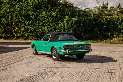 Lot 272 - 1977 Triumph Stag