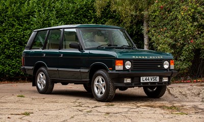 Lot 1993 Range Rover Classic Vogue SE Limited Edition