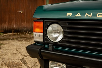 Lot 231 - 1993 Range Rover Classic 3.9 Vogue SE Limited Edition