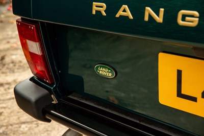 Lot 231 - 1993 Range Rover Classic 3.9 Vogue SE Limited Edition