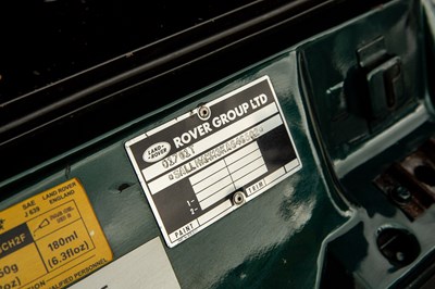 Lot 231 - 1993 Range Rover Classic 3.9 Vogue SE Limited Edition