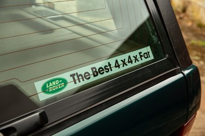 Lot 231 - 1993 Range Rover Classic 3.9 Vogue SE Limited Edition