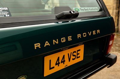 Lot 231 - 1993 Range Rover Classic 3.9 Vogue SE Limited Edition