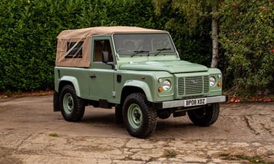 Lot 2008 Land Rover Defender 90 Heritage Edition Tribute
