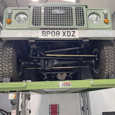 Lot 216 - 2008 Land Rover Defender 90 Heritage Edition Tribute