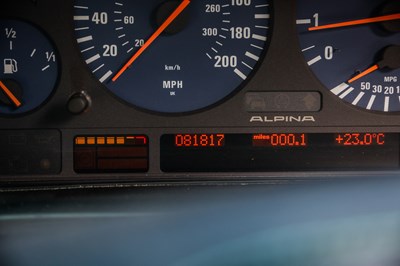 Lot 139 - 2000 BMW Alpina B10 V8