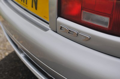 Lot 218 - 1999 Aston Martin DB7 i6 (Alfred Dunhill)