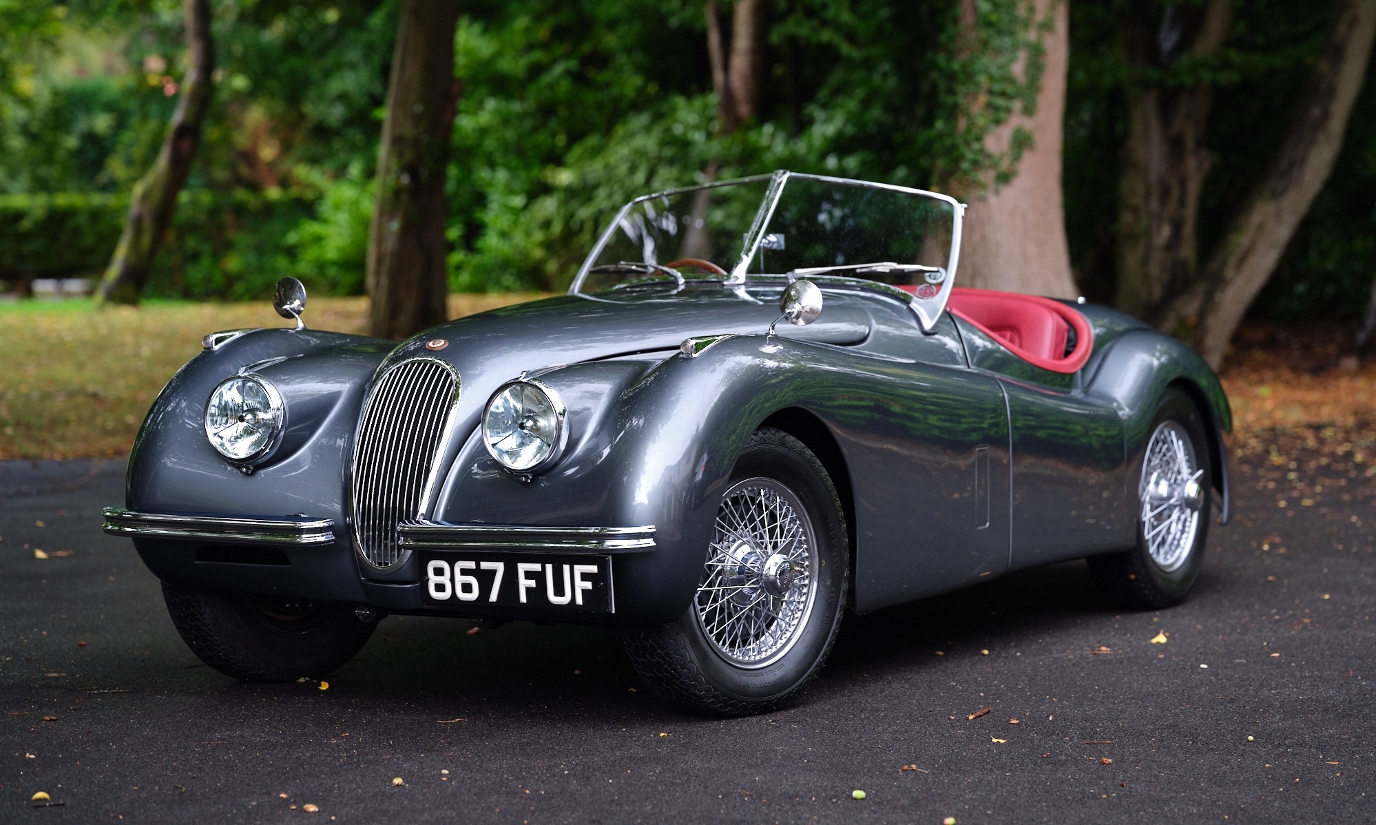 Not Sold | 1951 Jaguar XK120 Roadster